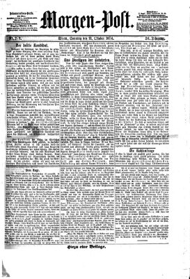 Morgenpost Sonntag 11. Oktober 1874