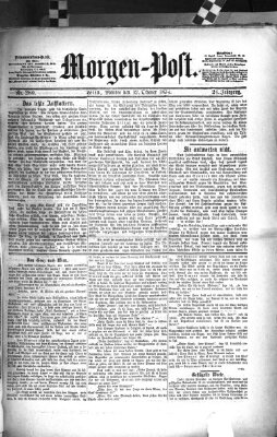 Morgenpost Montag 12. Oktober 1874