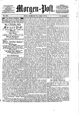 Morgenpost Freitag 30. Oktober 1874