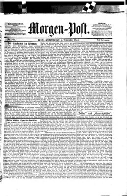 Morgenpost Donnerstag 5. November 1874