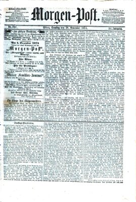 Morgenpost Samstag 28. November 1874