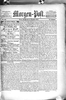 Morgenpost Freitag 4. Dezember 1874