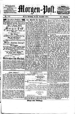 Morgenpost Mittwoch 23. Dezember 1874