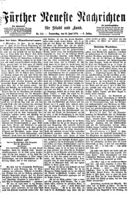 Fürther neueste Nachrichten für Stadt und Land (Fürther Abendzeitung) Donnerstag 18. Juni 1874