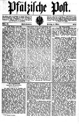 Pfälzische Post Freitag 6. März 1874