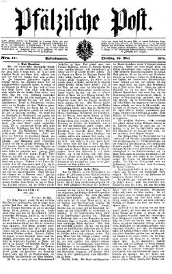 Pfälzische Post Dienstag 26. Mai 1874