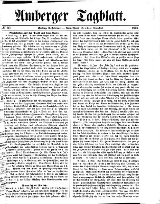 Amberger Tagblatt Freitag 6. Februar 1874