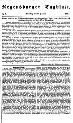 Regensburger Tagblatt Dienstag 6. Januar 1874