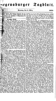Regensburger Tagblatt Sonntag 1. März 1874
