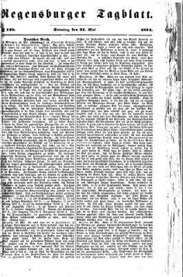 Regensburger Tagblatt Sonntag 31. Mai 1874