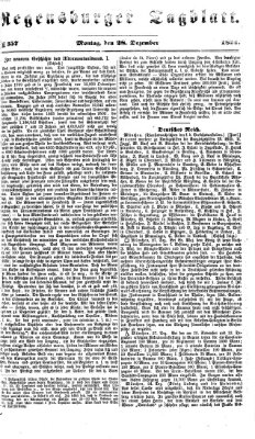 Regensburger Tagblatt Montag 28. Dezember 1874