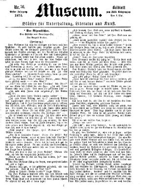 Museum (Süddeutscher Telegraph) Sonntag 3. Mai 1874