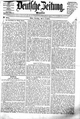 Deutsche Zeitung Dienstag 6. Oktober 1874