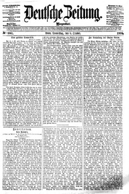 Deutsche Zeitung Donnerstag 8. Oktober 1874