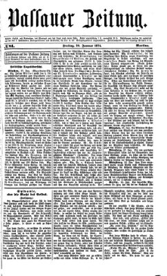 Passauer Zeitung Freitag 30. Januar 1874