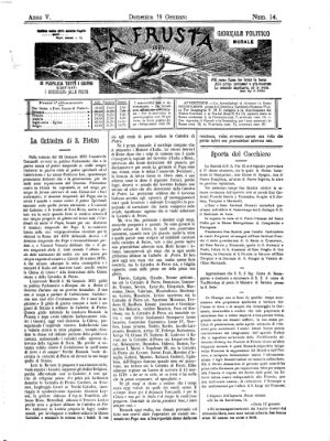 La frusta Sonntag 18. Januar 1874