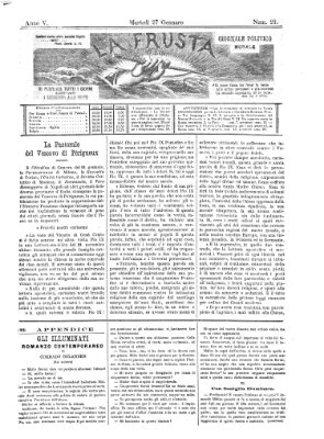 La frusta Dienstag 27. Januar 1874