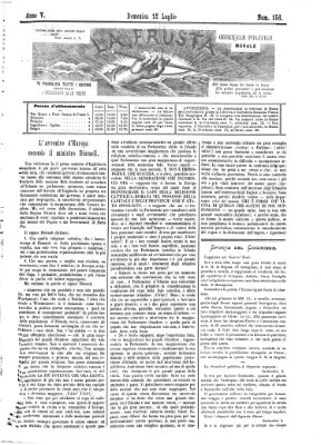 La frusta Sonntag 12. Juli 1874