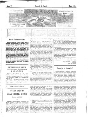 La frusta Freitag 24. Juli 1874