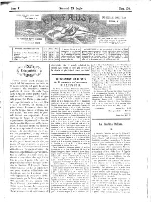 La frusta Mittwoch 29. Juli 1874