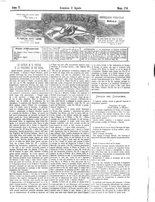 La frusta Sonntag 2. August 1874