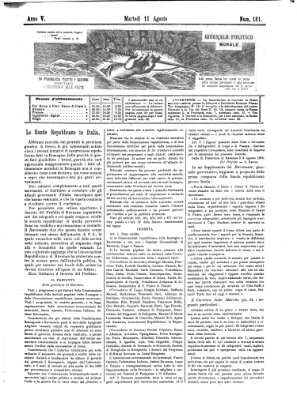 La frusta Dienstag 11. August 1874