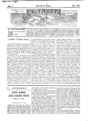 La frusta Mittwoch 14. Oktober 1874