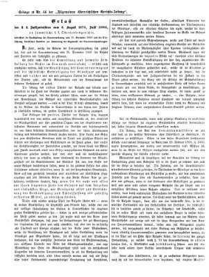 Allgemeine österreichische Gerichts-Zeitung Freitag 21. August 1874