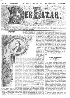 Der Bazar Montag 25. Mai 1874