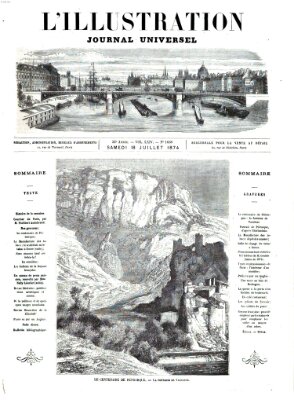 L' illustration Samstag 18. Juli 1874