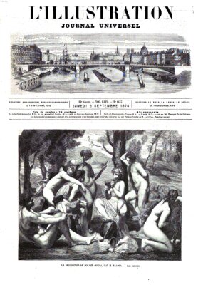 L' illustration Samstag 5. September 1874