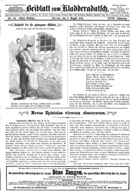 Kladderadatsch Sonntag 9. August 1874