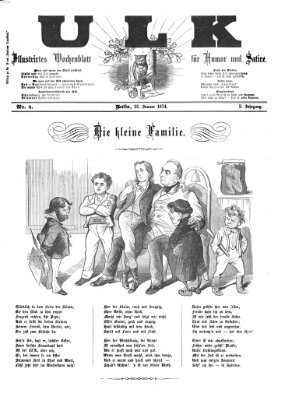 Ulk Donnerstag 22. Januar 1874