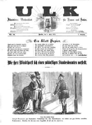 Ulk Donnerstag 5. März 1874