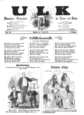 Ulk Donnerstag 7. Mai 1874