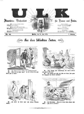 Ulk Donnerstag 25. Juni 1874