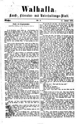 Walhalla (Der Bayerische Landbote) Sonntag 11. Januar 1874