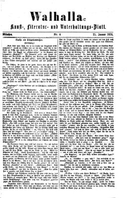 Walhalla (Der Bayerische Landbote) Sonntag 25. Januar 1874