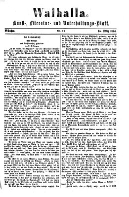 Walhalla (Der Bayerische Landbote) Sonntag 15. März 1874