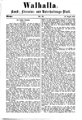 Walhalla (Der Bayerische Landbote) Sonntag 23. August 1874