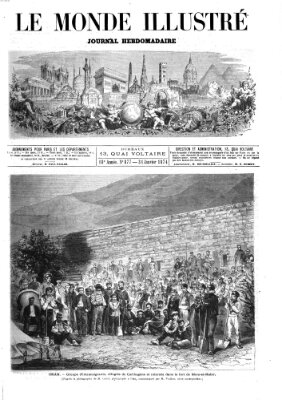 Le monde illustré Samstag 31. Januar 1874