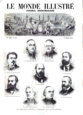 Le monde illustré Samstag 14. Februar 1874