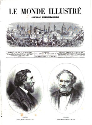 Le monde illustré Samstag 16. Mai 1874