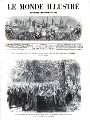 Le monde illustré Samstag 27. Juni 1874