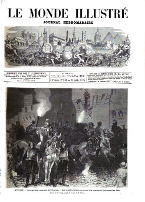 Le monde illustré Samstag 25. Juli 1874