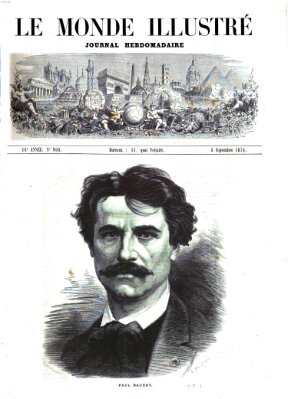 Le monde illustré Samstag 5. September 1874