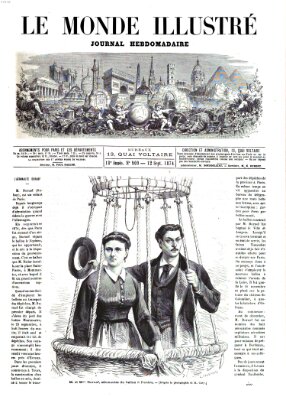 Le monde illustré Samstag 12. September 1874