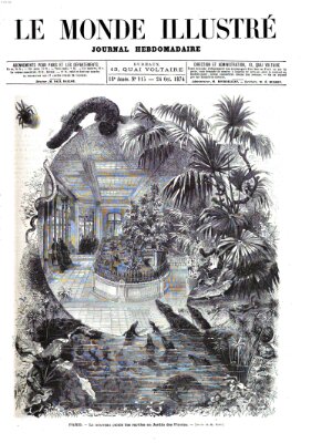 Le monde illustré Samstag 24. Oktober 1874