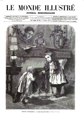 Le monde illustré Samstag 26. Dezember 1874