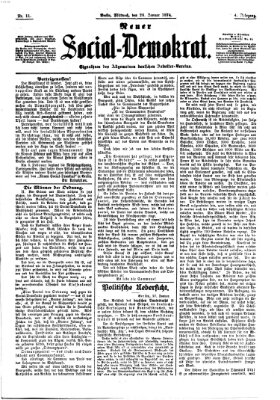 Neuer Social-Demokrat Mittwoch 28. Januar 1874